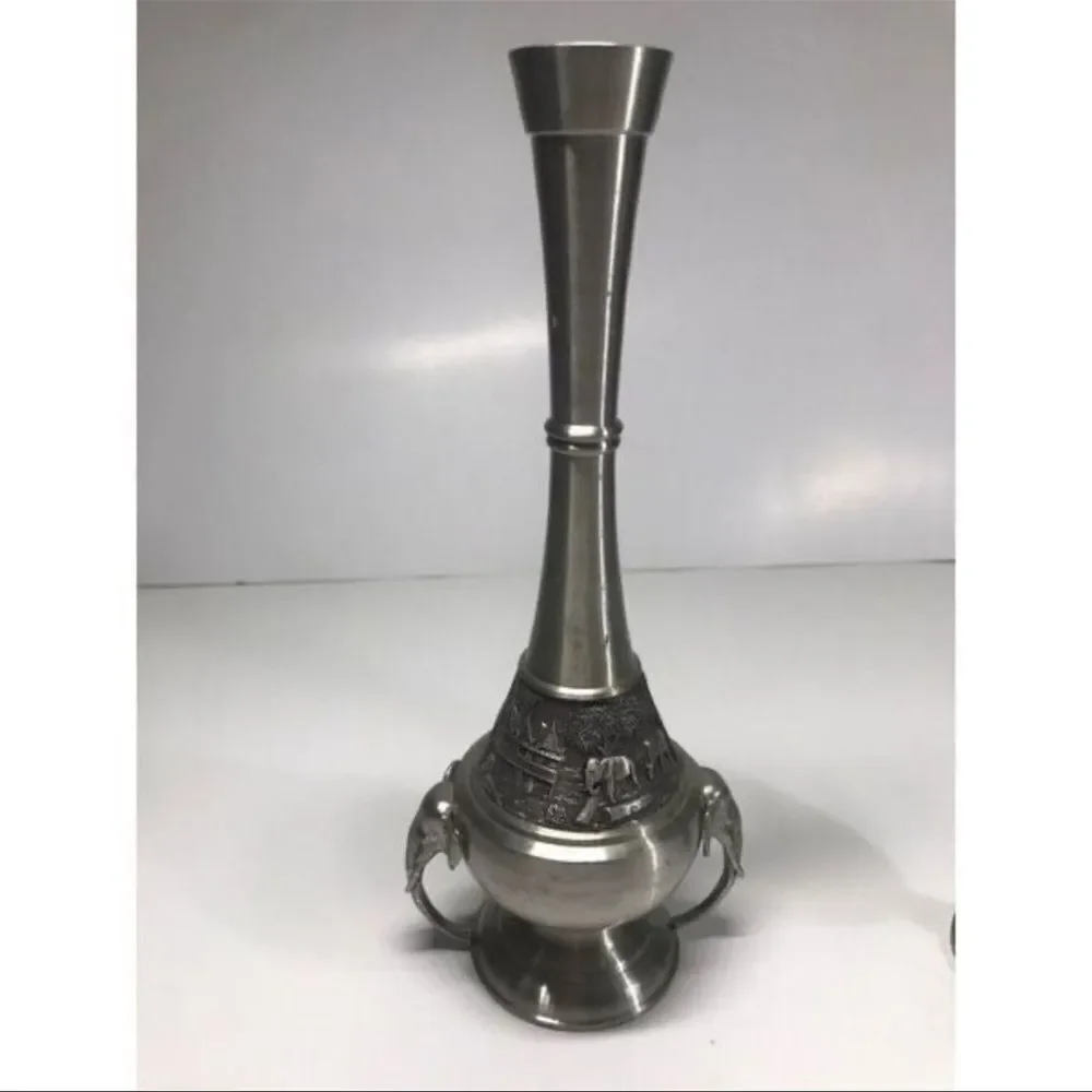 Oriental Pewter Set